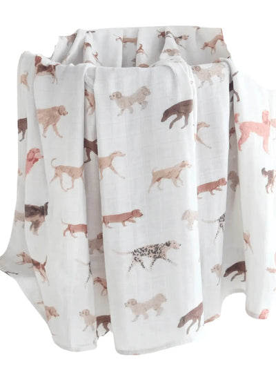 Sweatplaids Plaid bébé en coton bio Chien