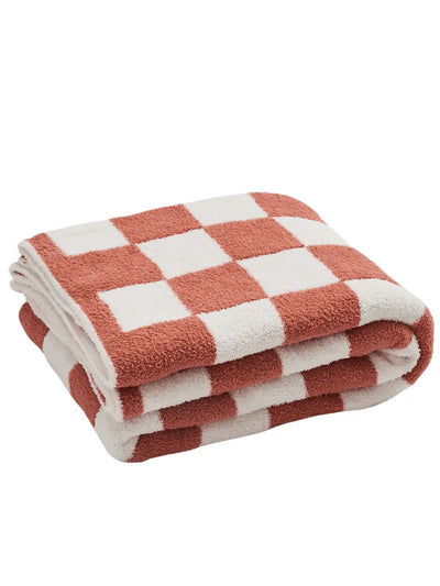 sweatplaids Plaid Ecossais Rouge Pastèque